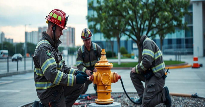 Empresa de instalação de hidrantes: segurança em primeiro lugar